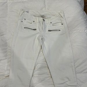 True Religion Ankle White Denim